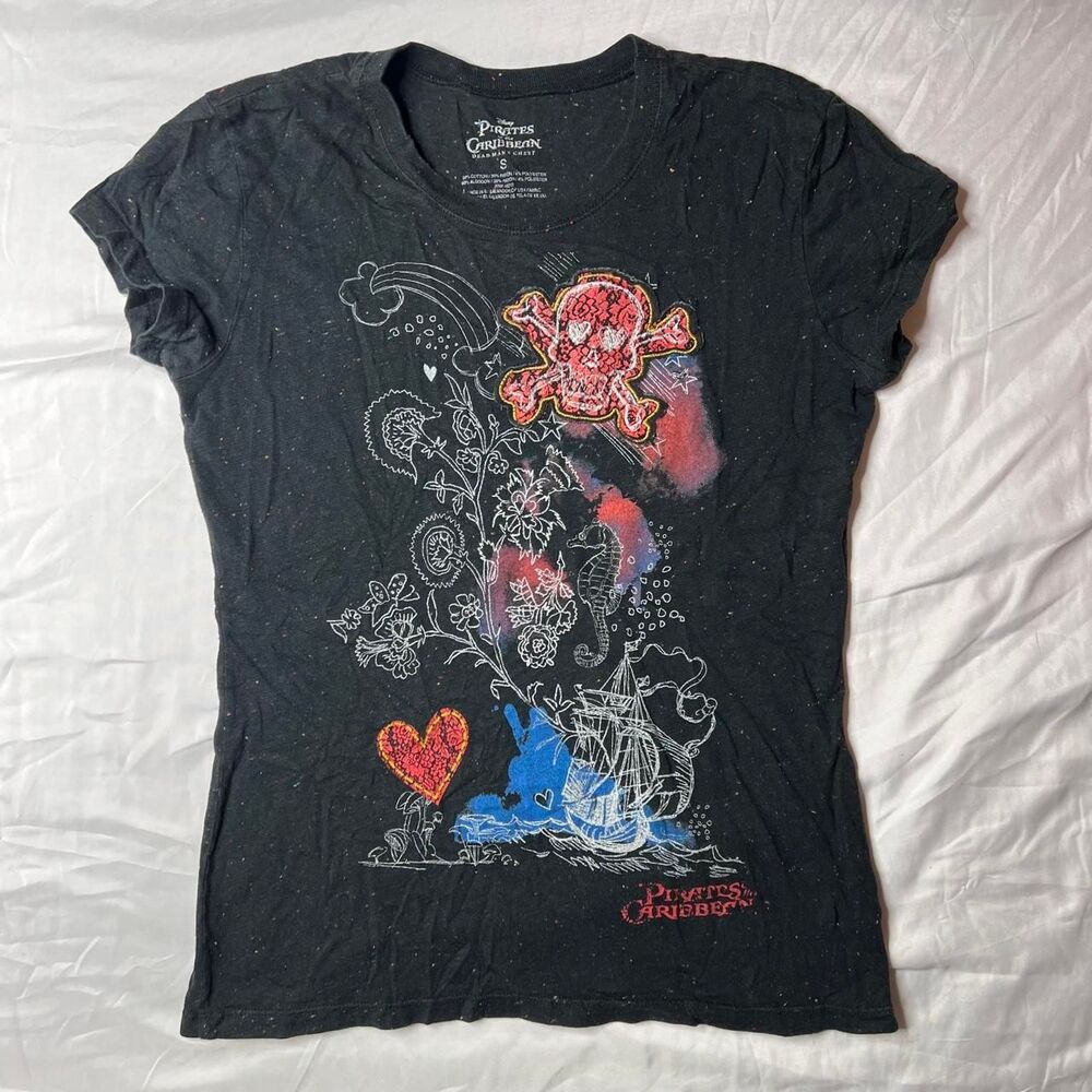 Disney Pirates of the Caribbean Dead Man's Chest Graphic Tee